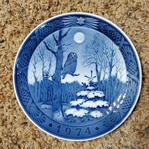 1974 Royal Copenhagen plate
